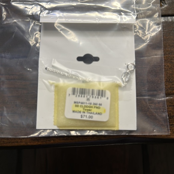 GIANI BERNINI LOVE, LOYAL, FRIENDSHIP 18” STERLING SILVER NECKLACE - Picture 2 of 2